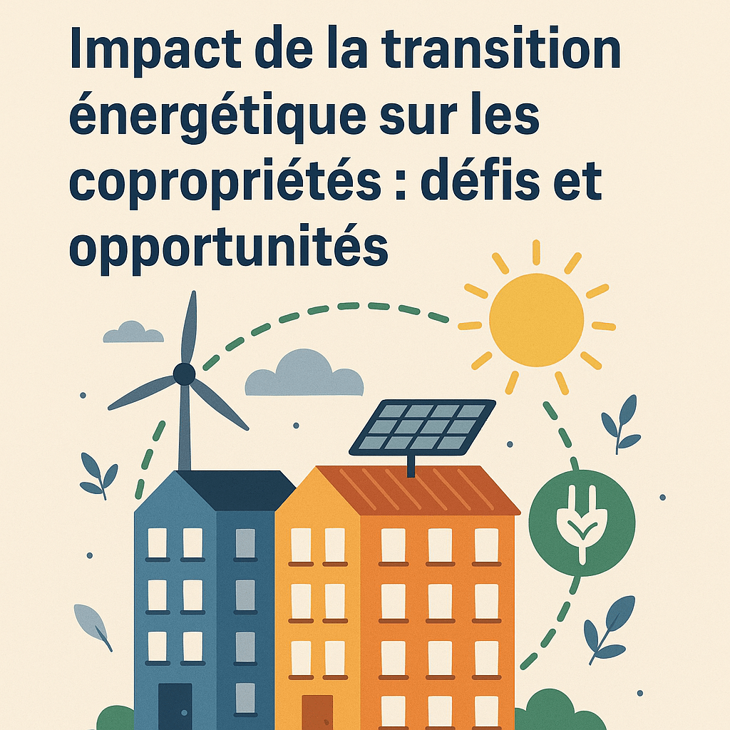 Transition énergétique et copropriétés
