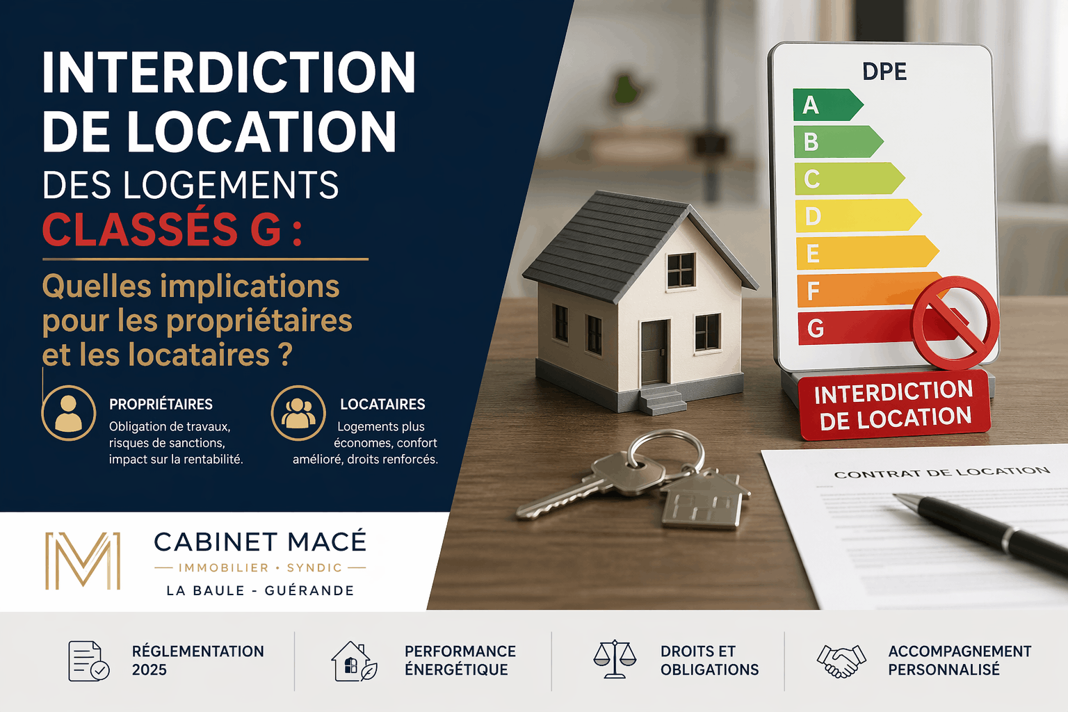 Interdiction logements classés G - Syndic Cabinet Macé